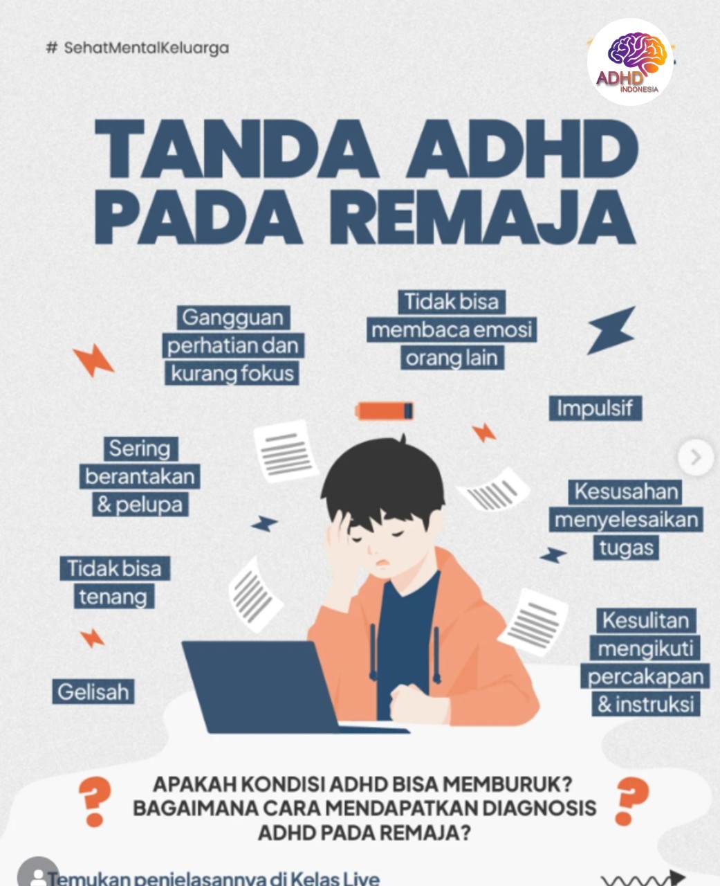 Screening ADHD Non-Diagnostik: Edukasi Awal bagi Orang Tua di Kabupaten Berau