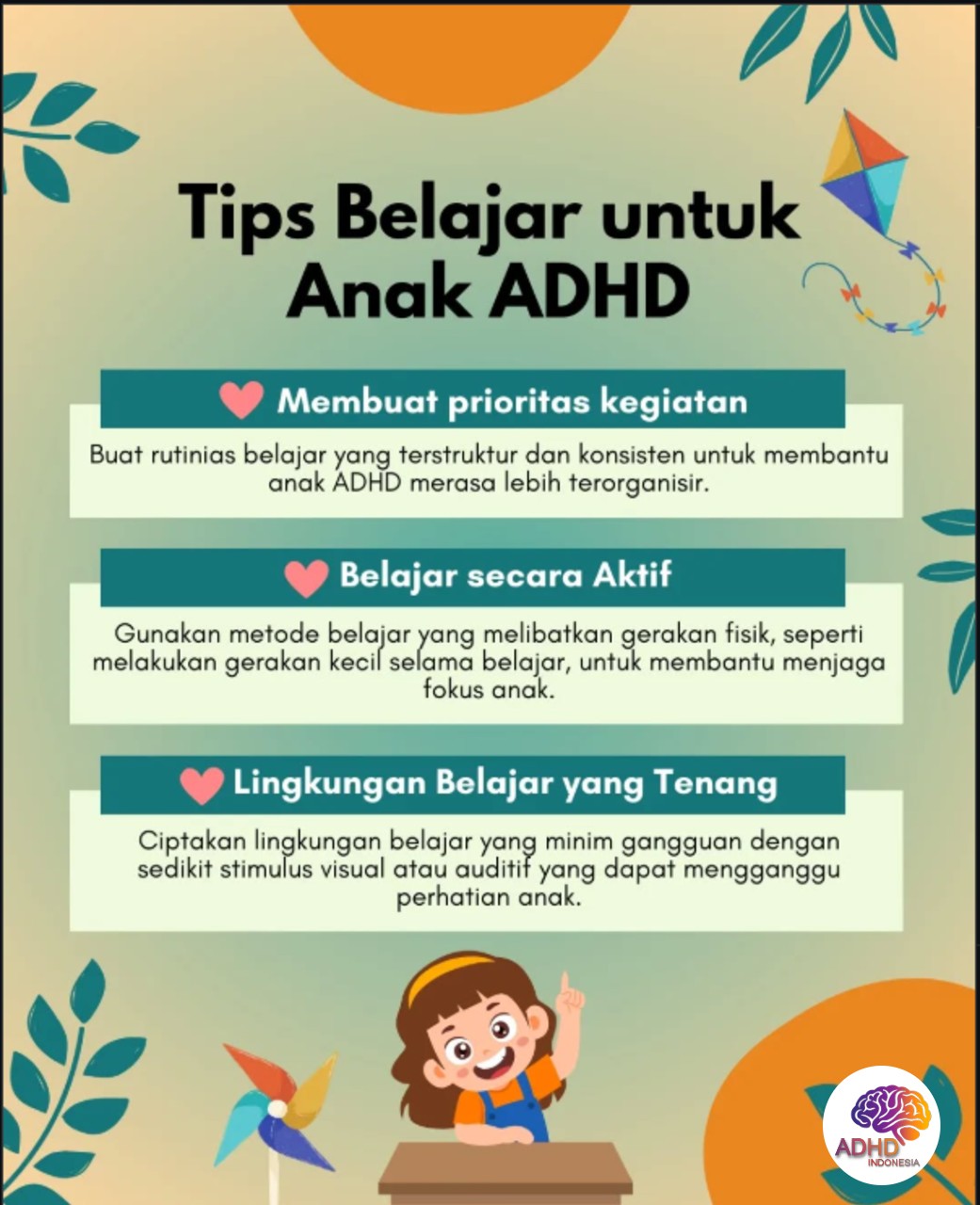 Strategi Belajar yang Cocok untuk Anak ADHD di Kabupaten Berau